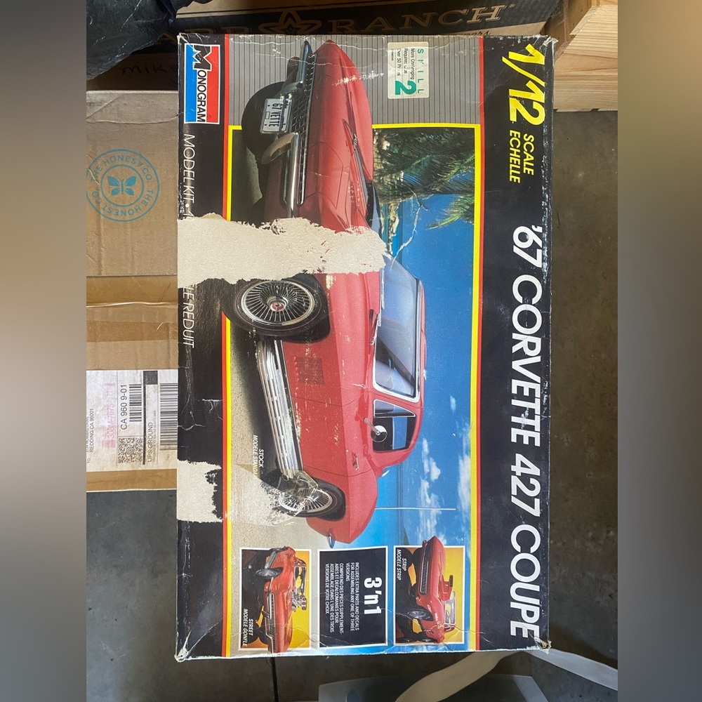 COPY - Vintage 3 n 1 ‘67 Corvette, 427 coupe
